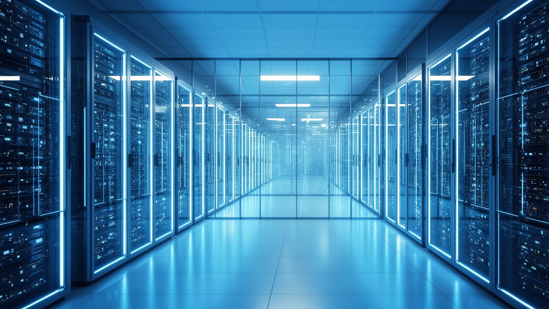 Modernes Rechenzentrum für Virtual Managed Workplaces